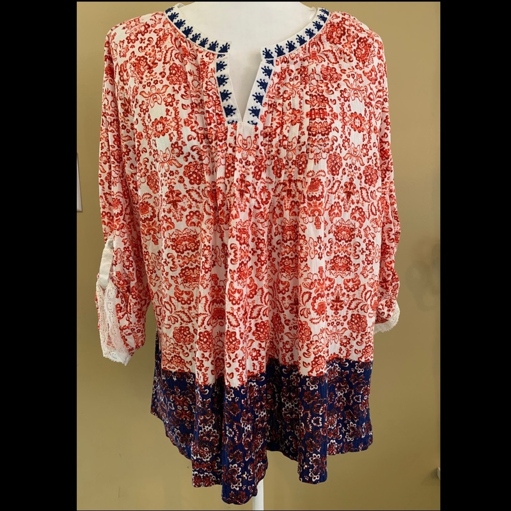 Peasant Blouse by American Vintage. XXL